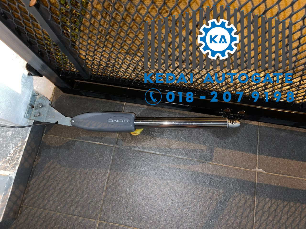 Baiki Arm Autogate Di Jalan Kebun