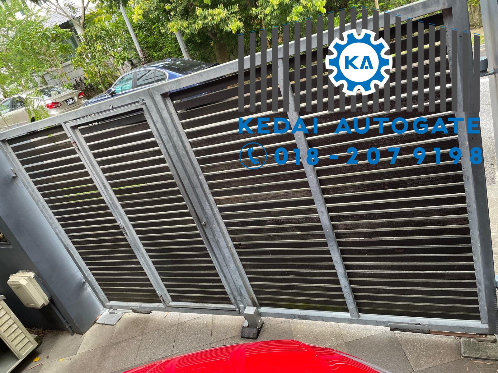 Swing Autogate Installation In Damansara