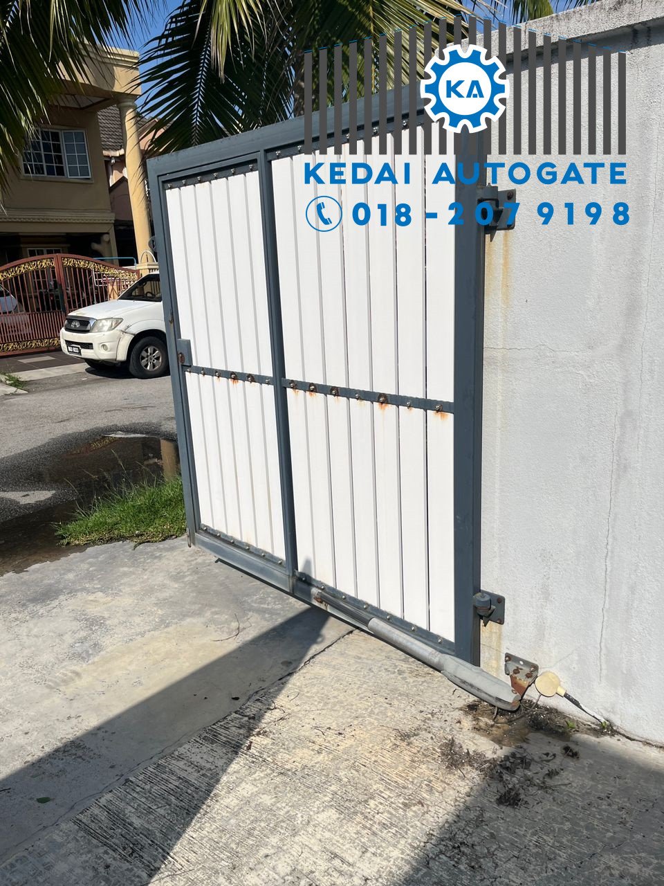 Pasang Autogate Baru Ampang