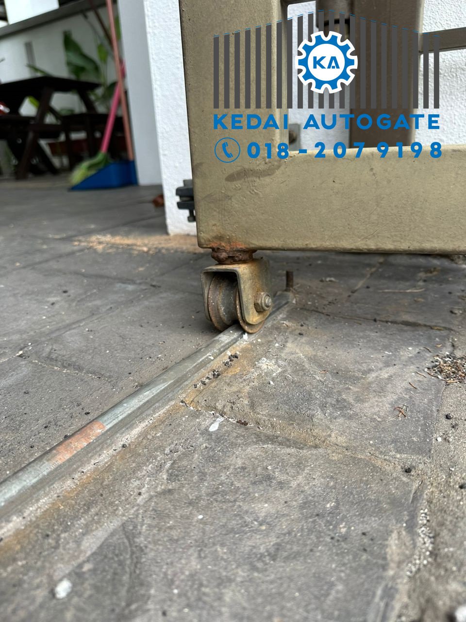 Tukar Roda Autogate Bangi