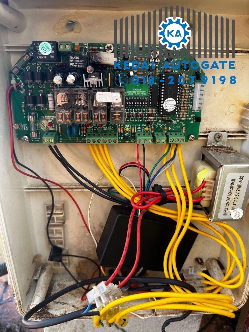 Baiki Autogate Panel Seri Kembangan