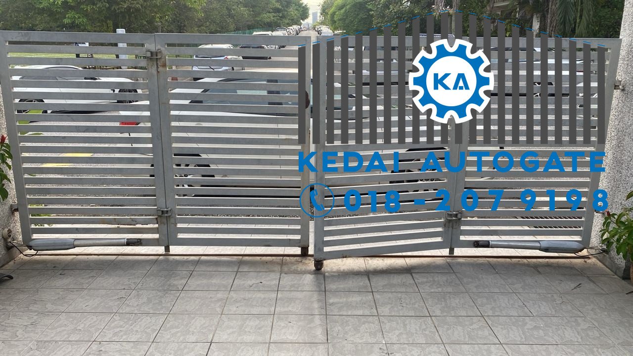 Folding Auto Gate Roller Replacement Bukit Jalil