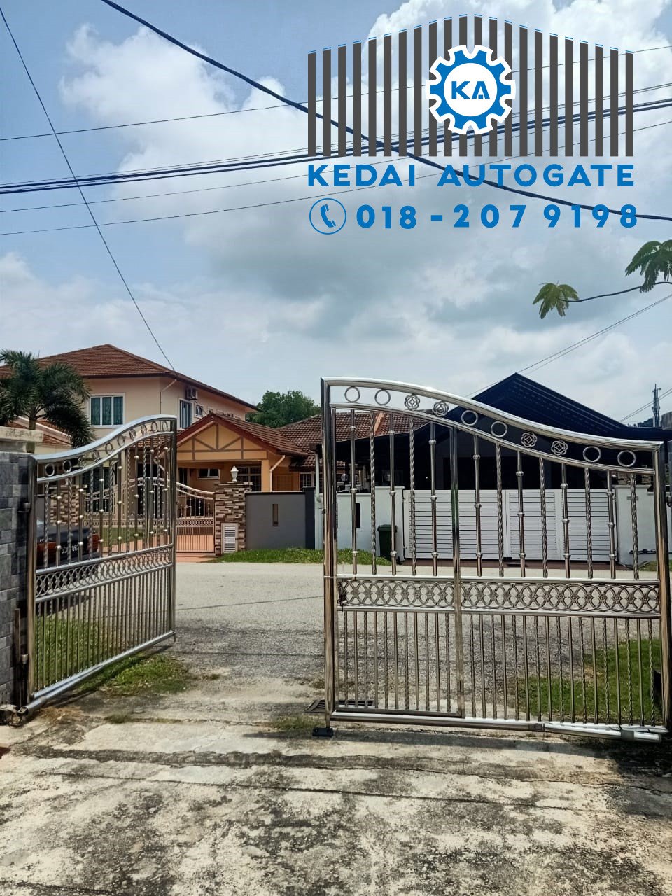 Sebelah Arm Autogate Gombak