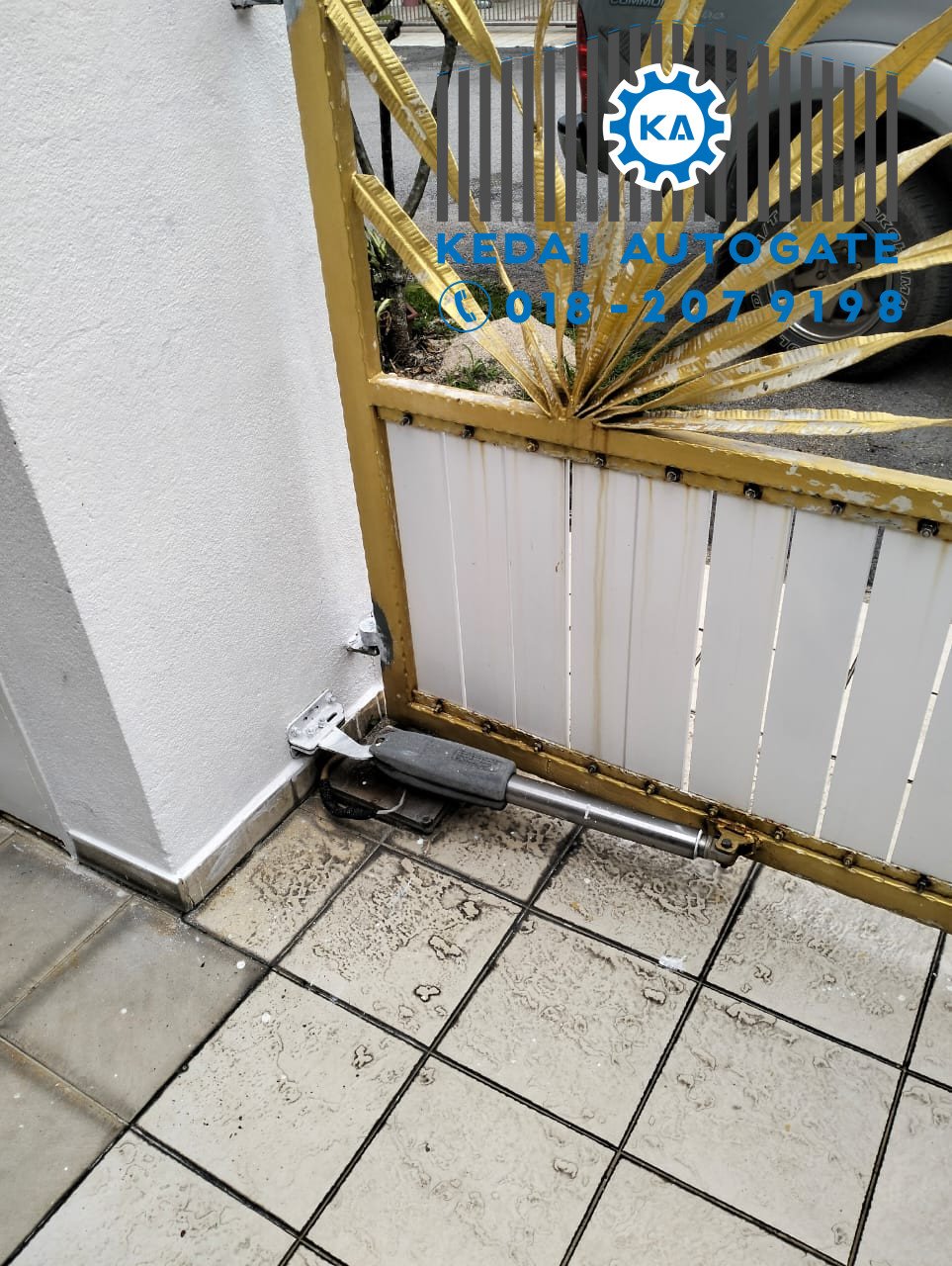 Pasang Swing Autogate Baru Cheras