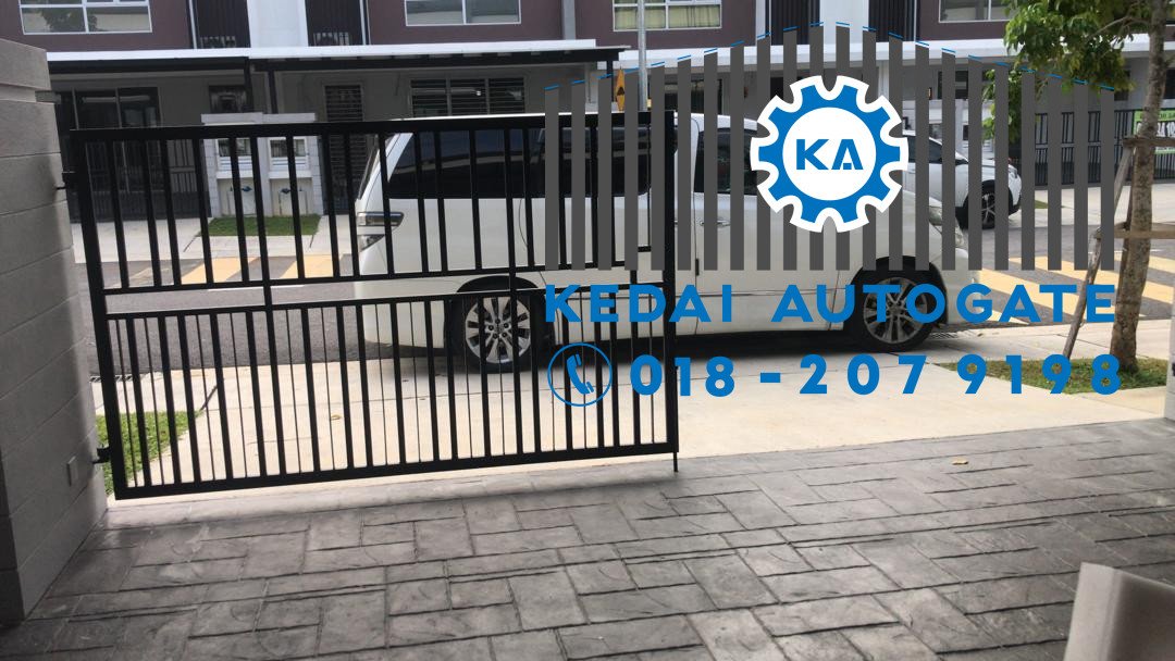 Pasang Swing Autogate Jalan Kebun