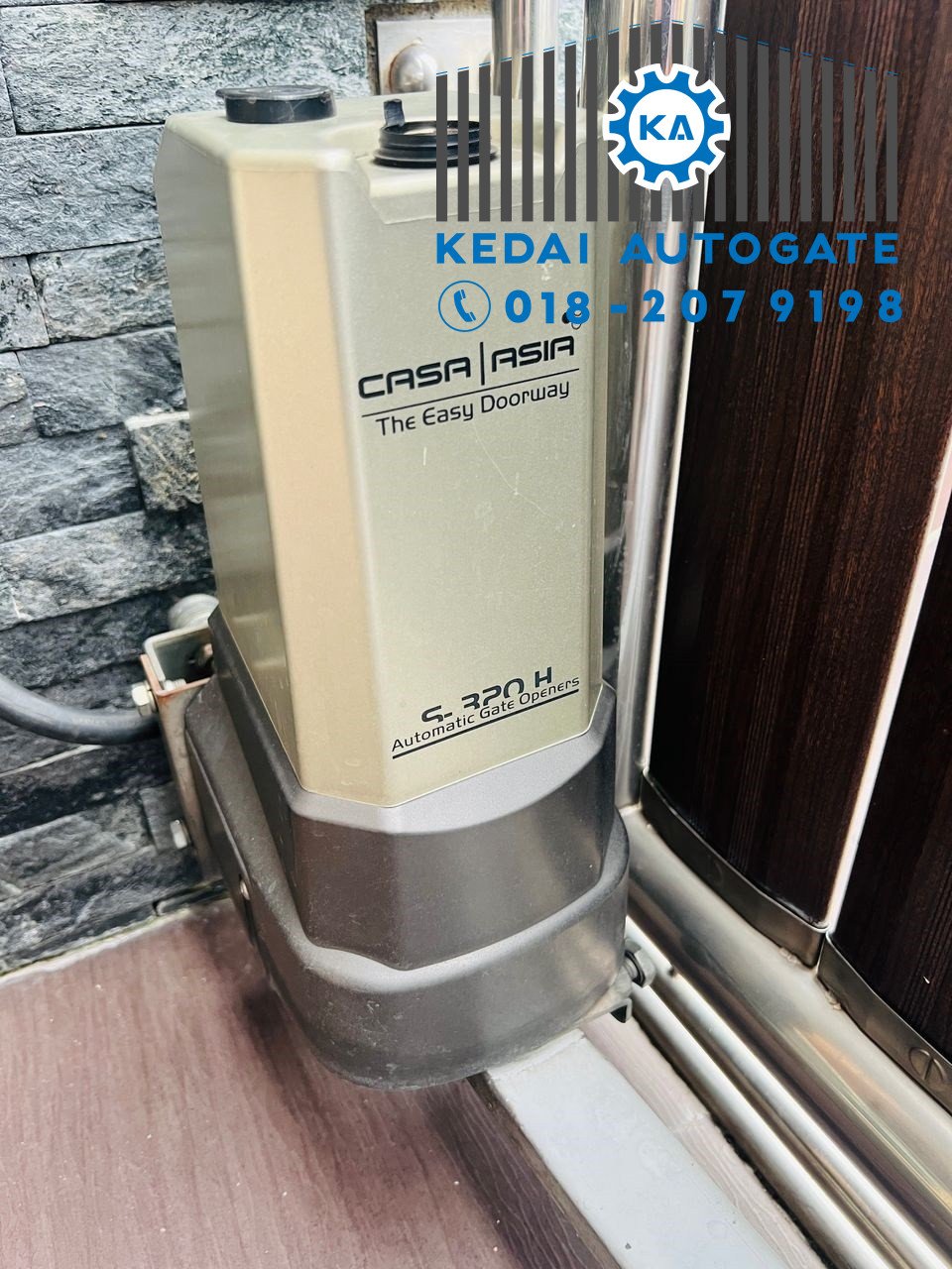 Install New Autogate Klang