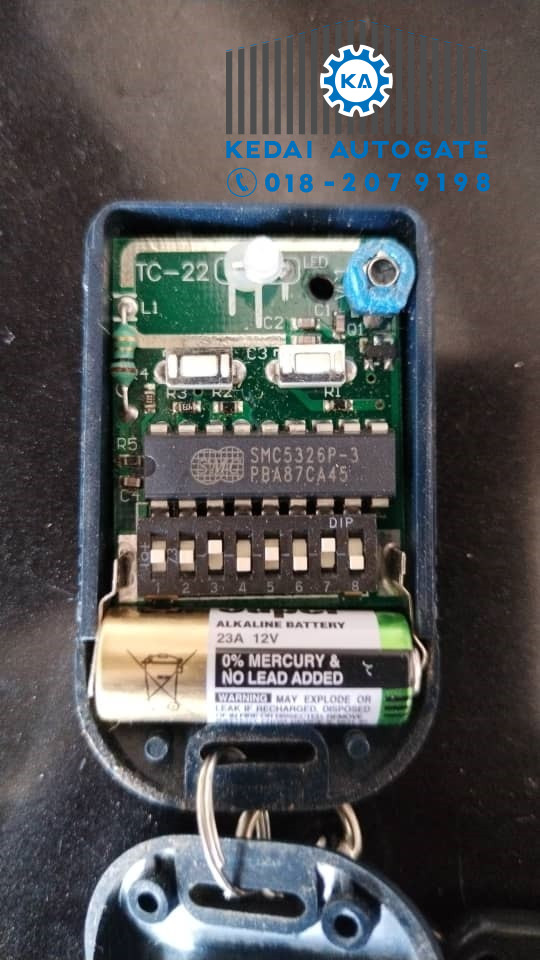Repair Autogate Remote Shah Alam