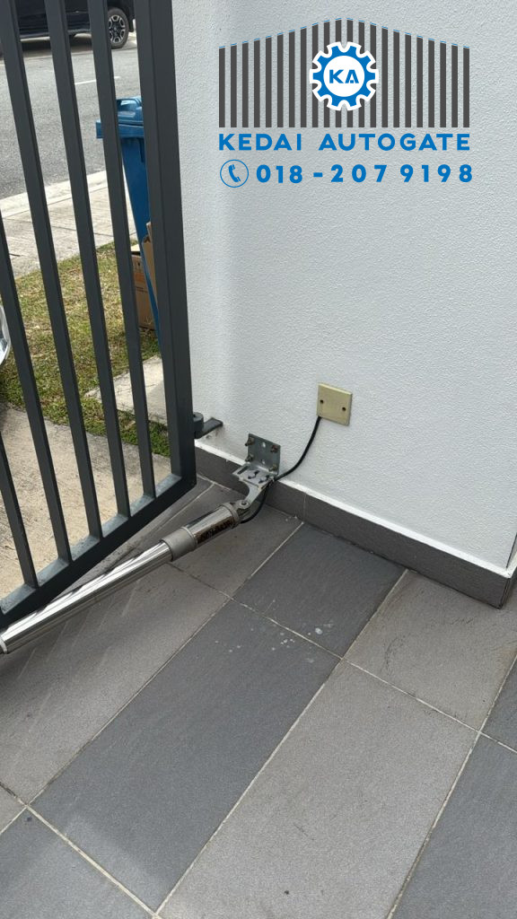 Stainless Steel Arm Autogate Repair Alam Impian