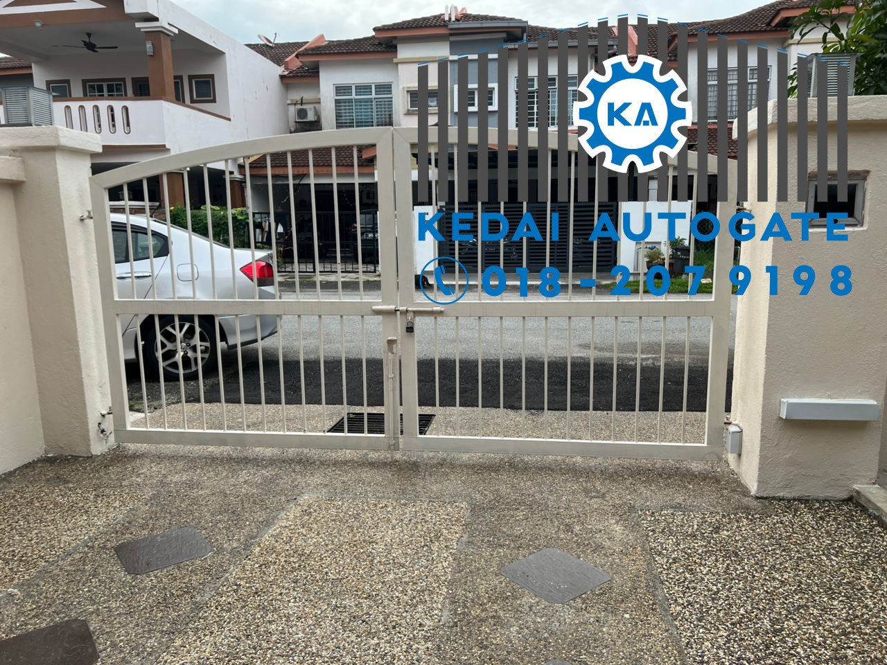 Swing Autogate Installation Subang Jaya