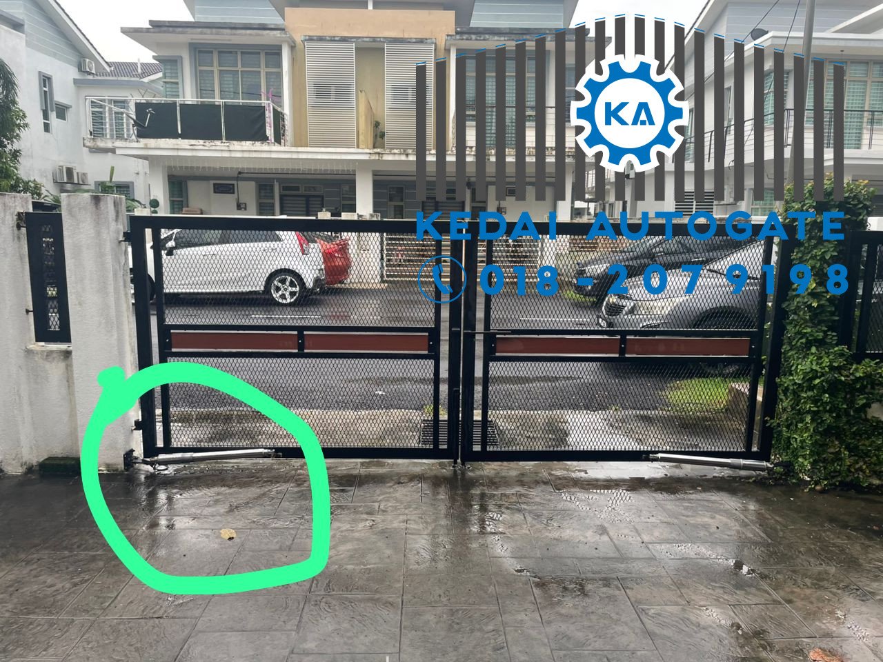 Swing Autogate Arm Damansara