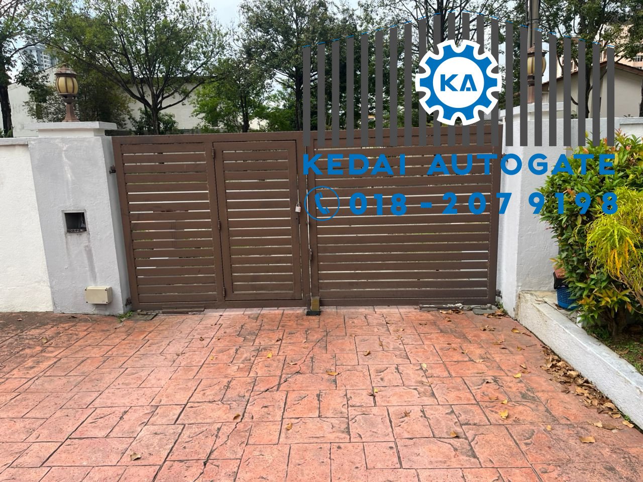 Install Tronica Swing Autogate Damansara