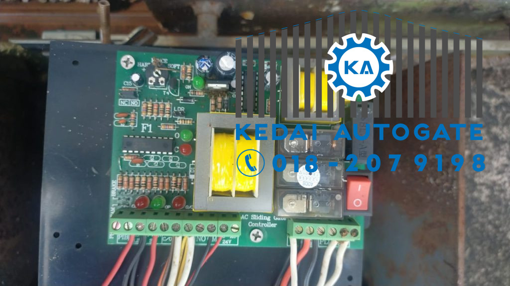 Repair Sliding Autogate Board Salak South