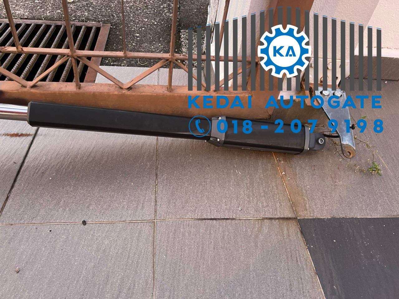 Replace Autogate Arm Alam Impian