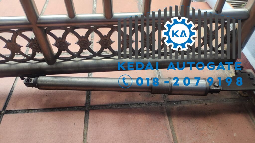 Swing Autogate Baru Installation Damansara