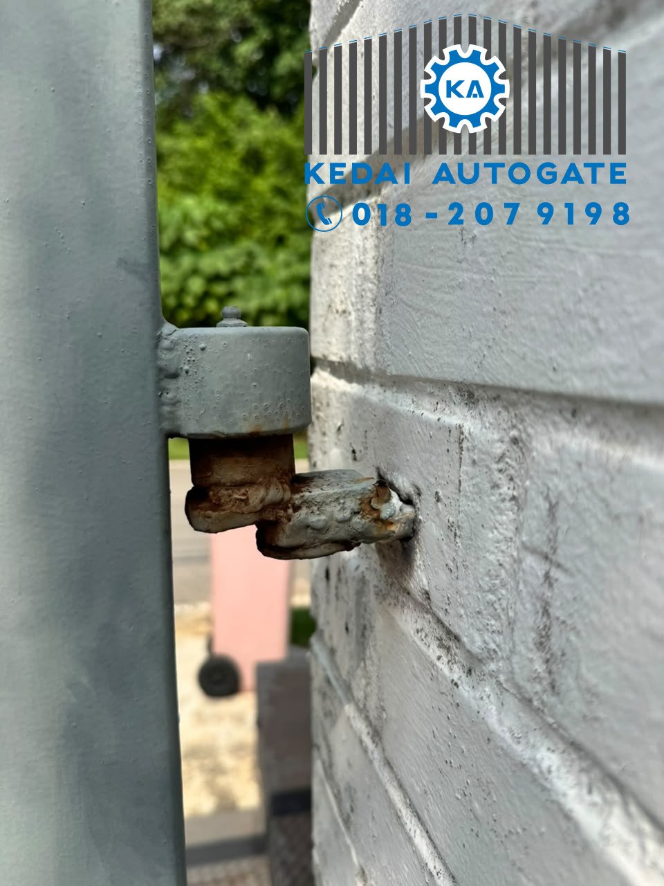 Replace Auto Gate Bearing Kota Kemuning